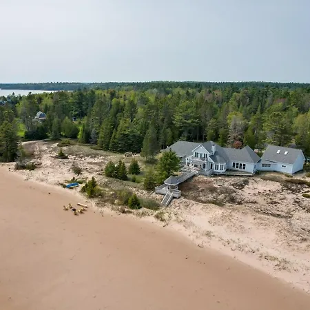 Beachfront De Tour Village Townhome With Patio!